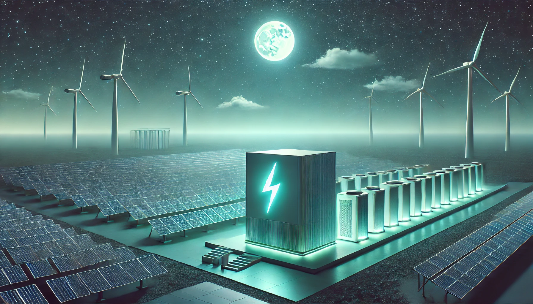 Futuristična sončna elektrarna in BHEE hranilnik